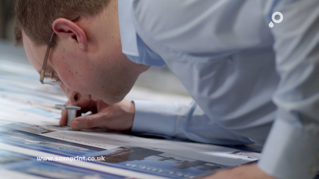 SAXOPRINT TV commercial – Production at your online print company