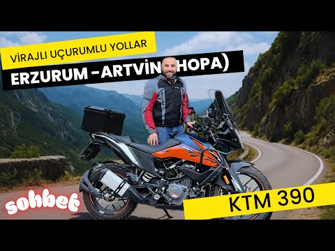 KTM390 Adventure ile Erzurum’dan Artvin Hopa’ya! | Uçurumlu Virajlarda Nefes Kesen Sürüş Sohbeti 🏍️