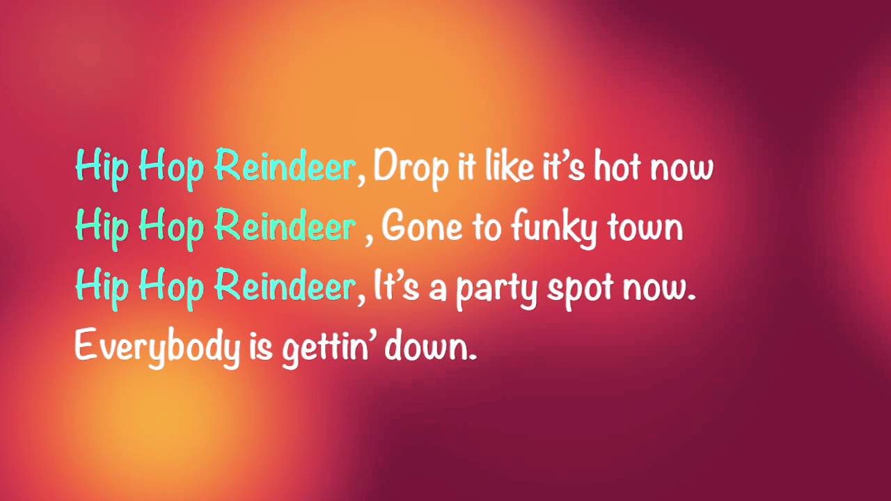 Hip Hop Reindeer 5th - YouTube