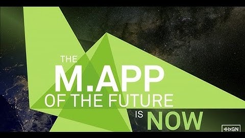 A look at Hexagon’s Smart M.App at GeoSmart India exhibition centre