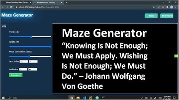 Maze Generator(Source Code) | Finally !!!