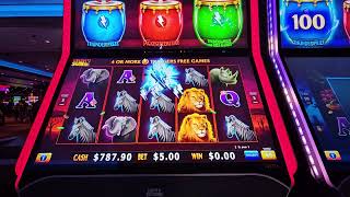 🥁 🔥 Thunder Drums Serengeti Sun Slot Machine, Trying to Get the Blue & Green Drums Together! 🥁 🔥