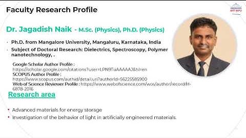 The Physics Ph.D. admission process of MIT-WPU Pune for admission 2023-24