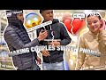 Making Couples Switch Phones Loyalty Test (PUBLIC INTERVIEW) *GONE WRONG* 🤭