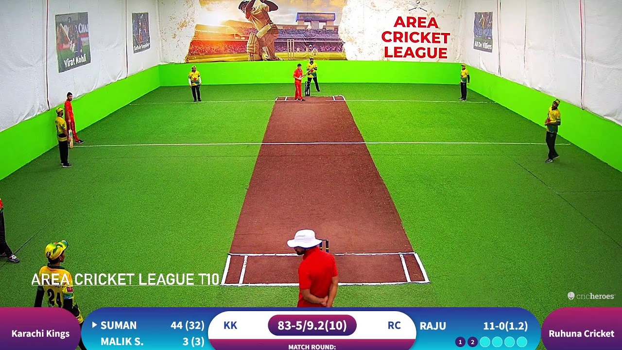 🔴 LIVE CRICKET VIDEO AREA CRICKET LEAGUE T 10