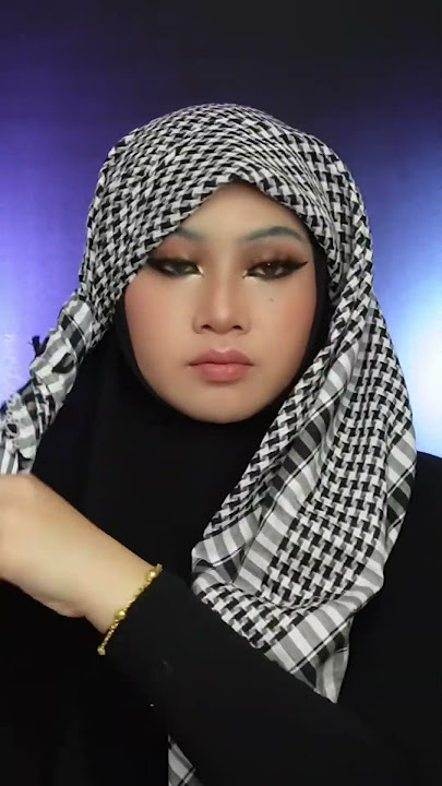 TUTORIAL MENGGUNAKAN SORBAN ALA ARAB DENGAN MUDAH & CEPAT! CUMA 30 DETIK SAJA! #viral #shorts