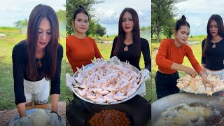 Cook chicken wing crispy with egg recipe