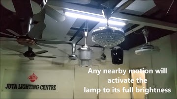 HL PLATINUM  LED 4FT/18W T8 TUBE LIGHT WITH MOTION SENSOR