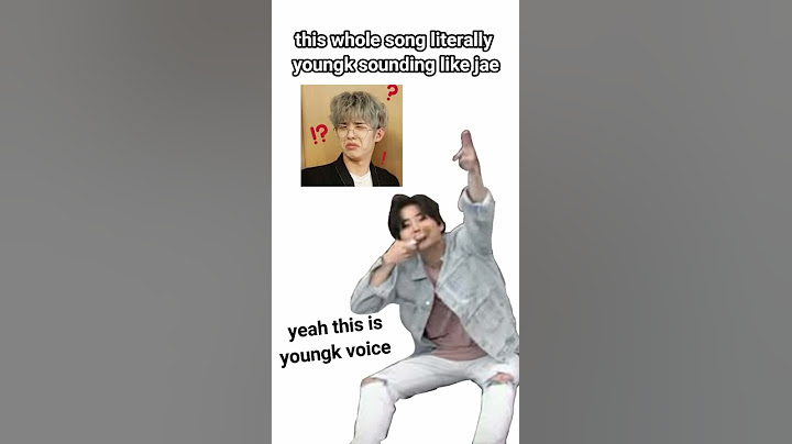 That songs when jae and youngk sounds like each other