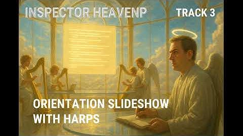 Orientation Slideshow with Harps — Track 3 of Inspector Heavenp (Industrial Platinum Opera)
