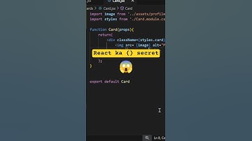 React JSX Curly Braces | Quick Guide #reactjs #tectuts #webdevelopment #shorts #javascript #coding