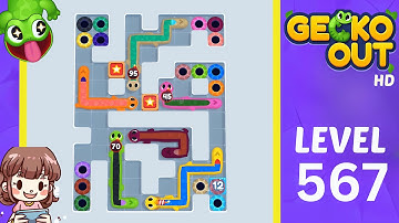 Gecko Out Level 567 Solution Walkthrough