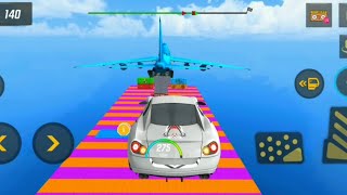 Ramp Car Stunts Racing Impossible Tracks 3d M145 - Android Gameplay😈 screenshot 4