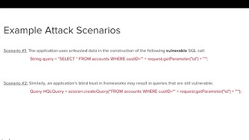 OWASP A1 - Injection
