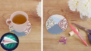 Super Easy! Coasters for Beginners | Last Minute DIY Gift from Scraps