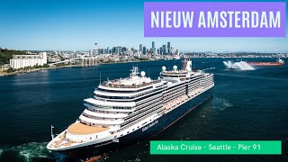2021 Nieuw Amsterdam - Alaska Cruise - Seattle - Pier 91