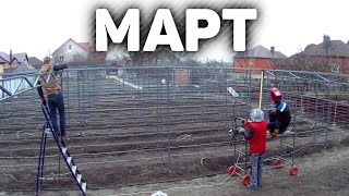 План работ на винограднике в марте