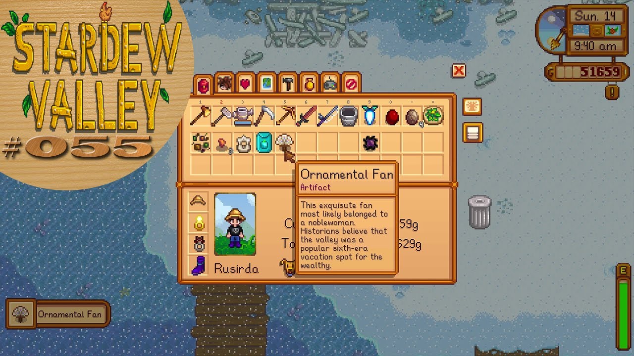 Stardew Valley 055 So viele Artefakte YouTube