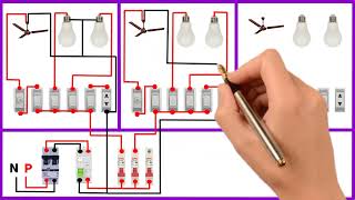Complete house wiring diagram #housewiring #diagram