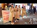 夜の上野・仲町通りをお散歩！東京・繫華街 Tokyo Night Walk Ueno, Japan Walking Tour, Red Lights District Nightlife Neon