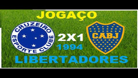 Cruzeiro 2 x 1 Boca Jrs 1994 LIBRTADORES