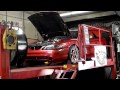 1995 turbocharged mustang on the dyno 1120 rwhp e85