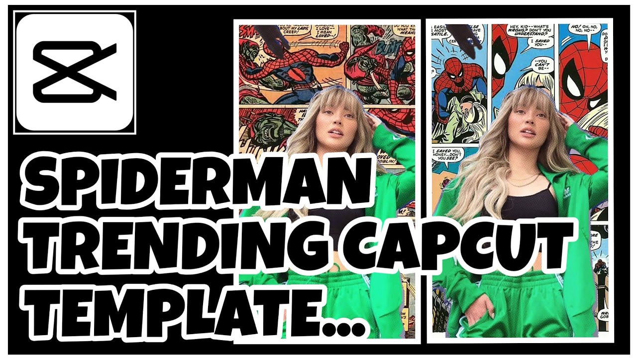 HOW TO MAKE TRENDING SPIDERMAN VIDEO using CAPCUT TEMPLATE | CAPCUT ...