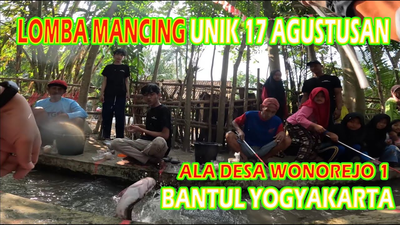 LOMBA MANCING LELE 17 AGUSTUS DESA WONOREJO 1 SANDEN | FULL SLOWMO FULL SENYUM
