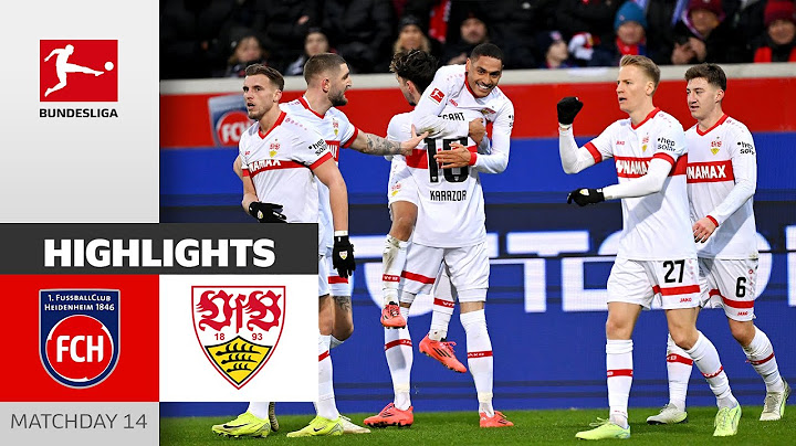 Working victory at the Brenz | 1. FC Heidenheim 1846 - VfB Stuttgart 1-3 | Highlights | MD 14
