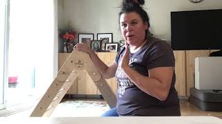 How to fold the Pikler