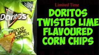Doritos Twisted Lime Flavoured Corn Chips…The Vanlife Review
