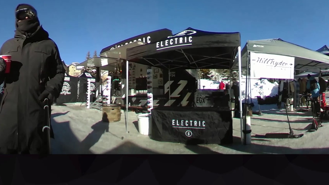 snowboarding in california 2017 SIA On Snow Snowboard Village - 360 Tour - The-House.com