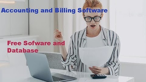 Accounting and Billing Software Free |Source Code Download