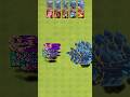 Who can stop 50 Broom Witch | clash of clans #shorts #shortsfeed #clashofclans