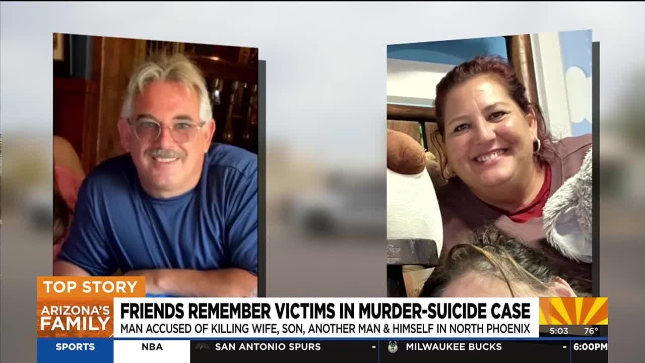 Friends remember victims in family murder-suicide in Phoenix