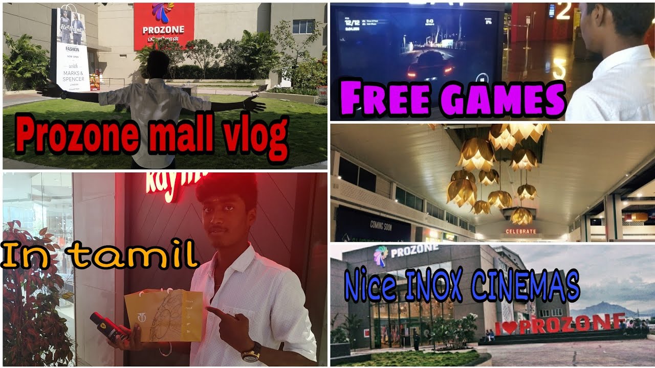 Prozone mall vlog in தமிழ் many shops are strict 9