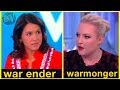 ALERT: Tulsi Gabbard Demolishes "The View" co-host Meghan McCain