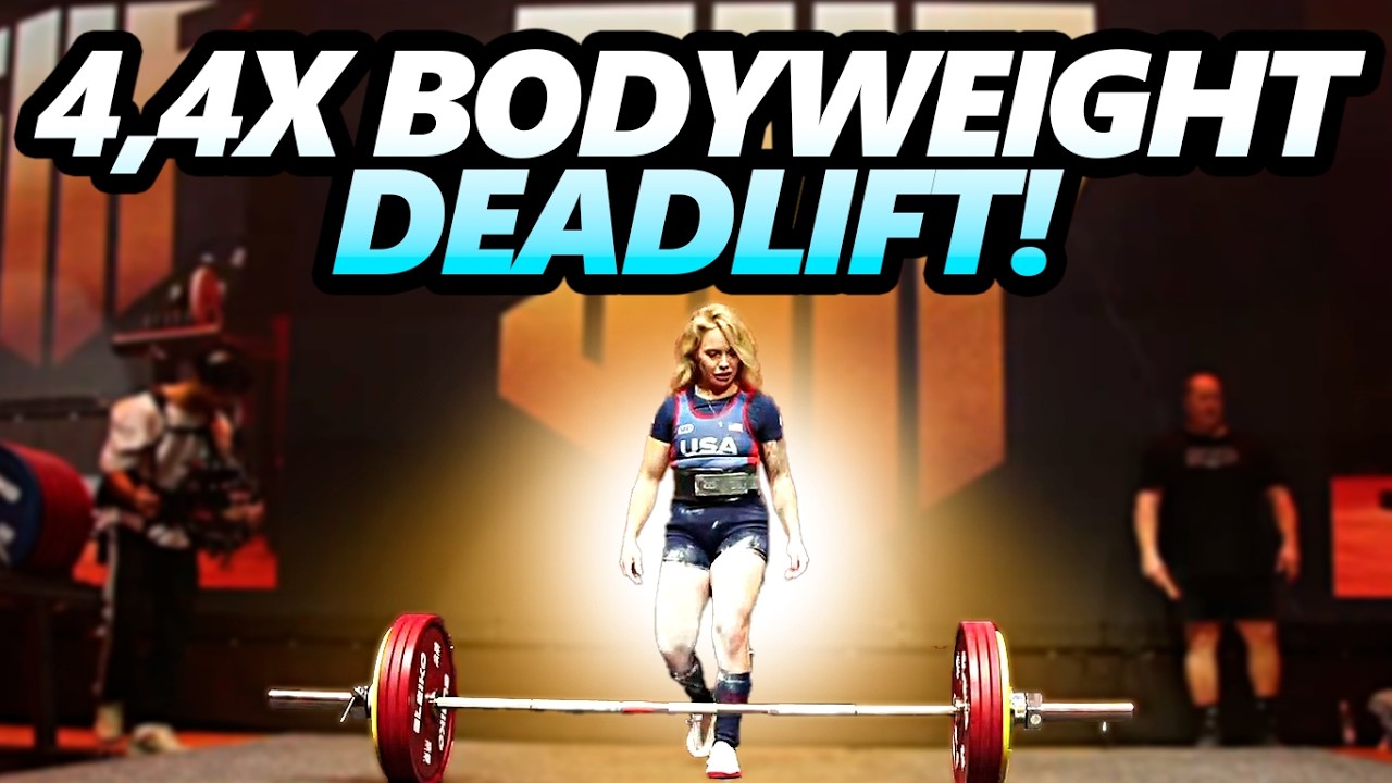 HEATHER CONNOR: The STRONGEST Deadlifter in the 47kg Class!