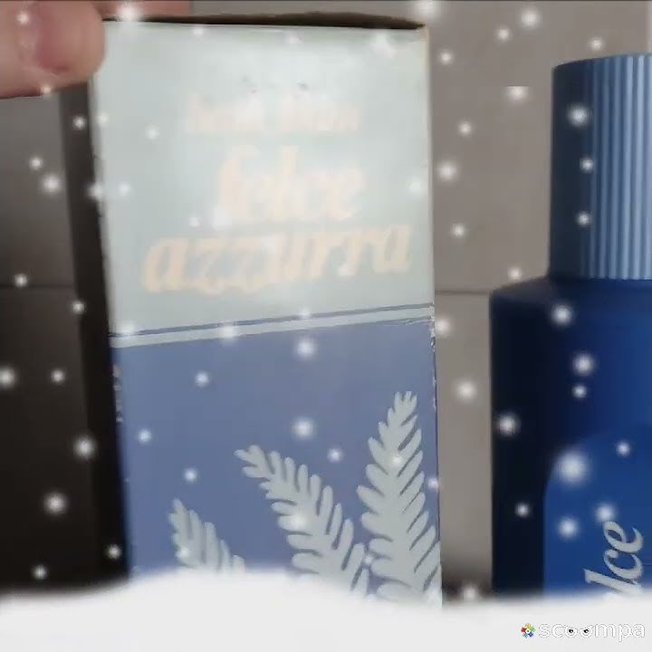 Bagnoschiuma Felce azzurra anni 80