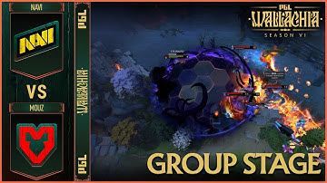 WINNER TO PLAYOFFS! NAVI vs MOUZ - HIGHLIGHTS - PGL Wallachia Season 6 | DOTA2