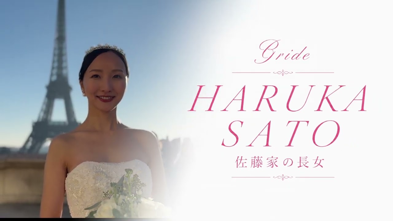 Paris Wedding Profile Movie