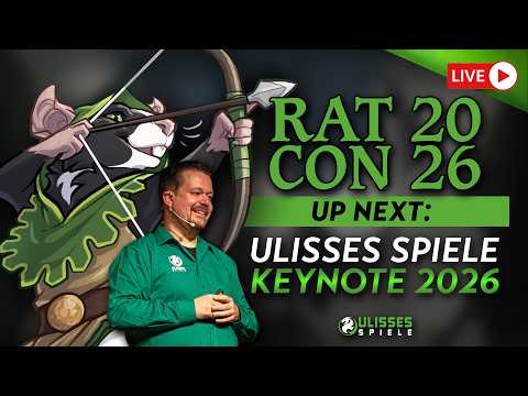 ULISSES SPIELE Keynote 2026! | LIVE | RatCon 2026 - TAG 2