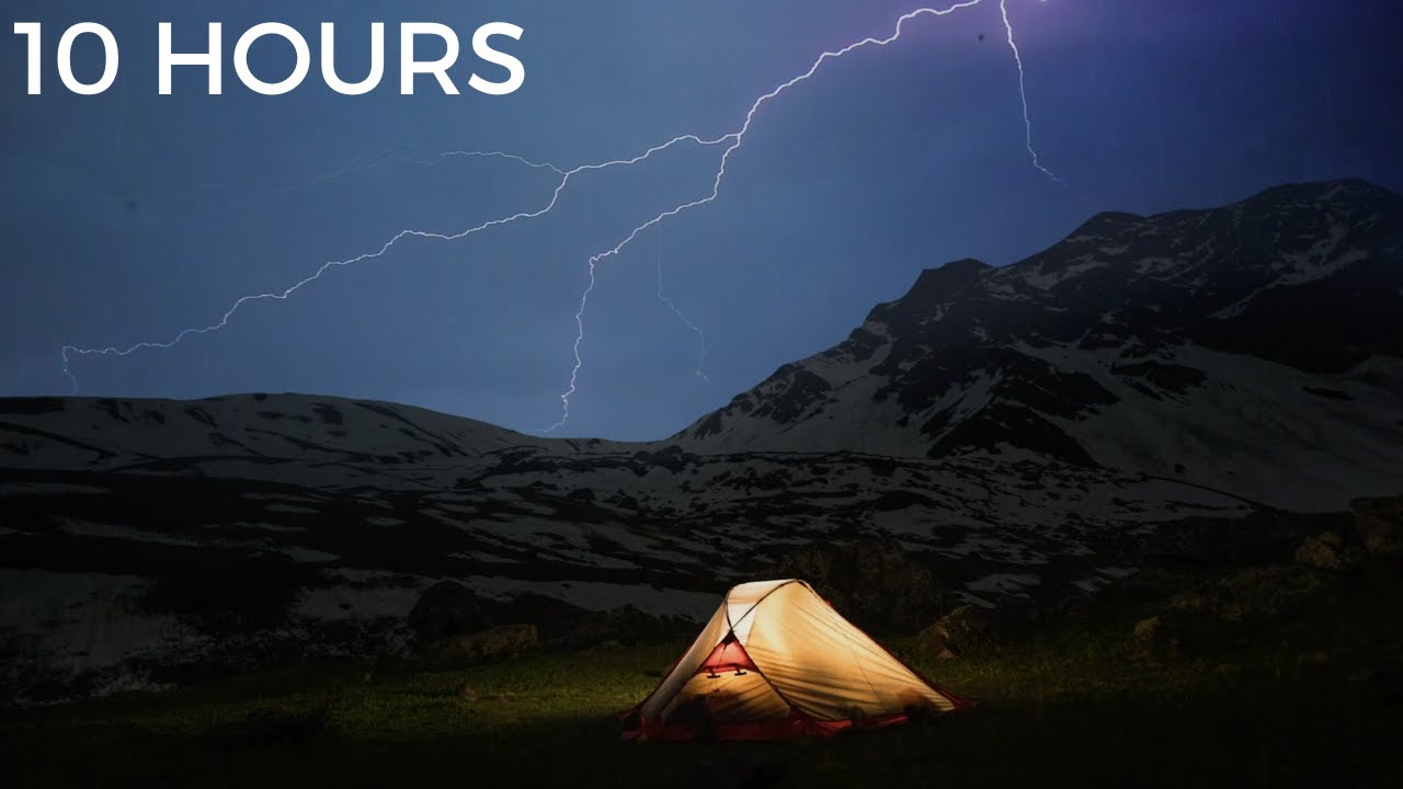 Watch Lightning Thunderstorm Sounds | Relaxing Rain Sounds on a Tent | Stormy Weather Camping in Winter on YouTube Watch Lightning Thunderstorm Sounds | Relaxing Rain Sounds on a Tent | Stormy Weather Camping in Winter on YouTube
