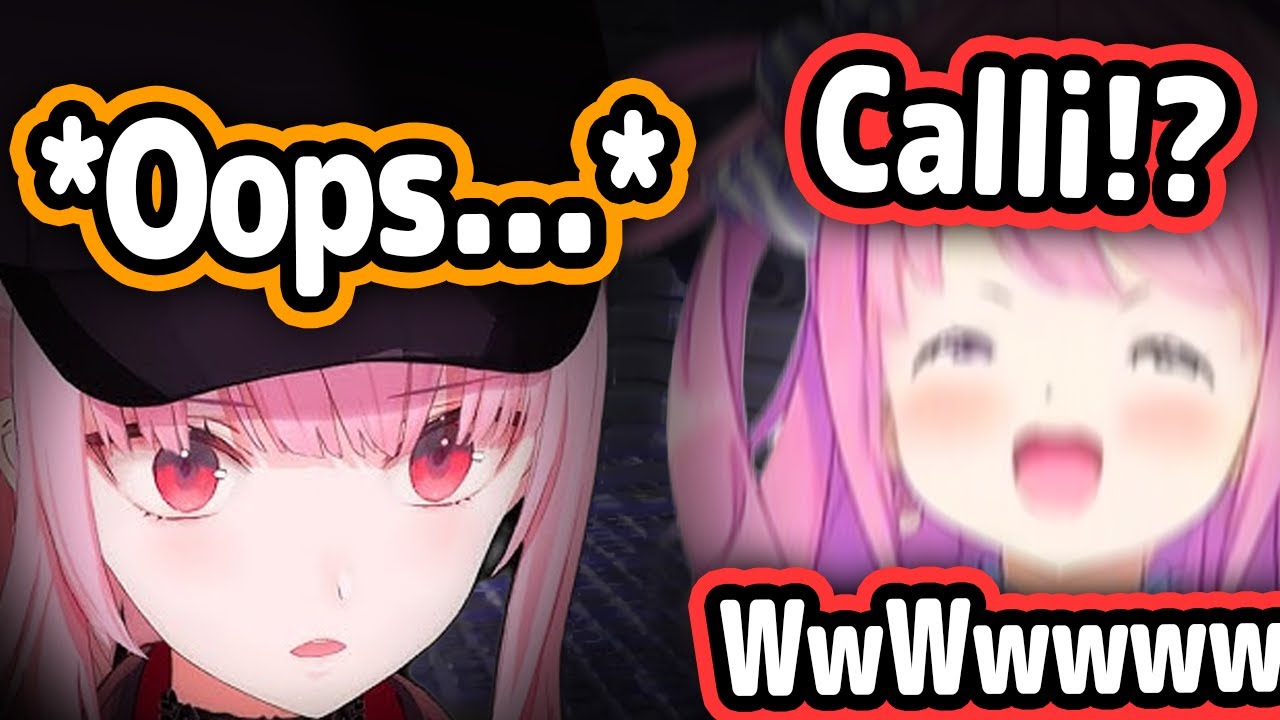 Calli's Mistake Made Luna Lose It【Hololive】