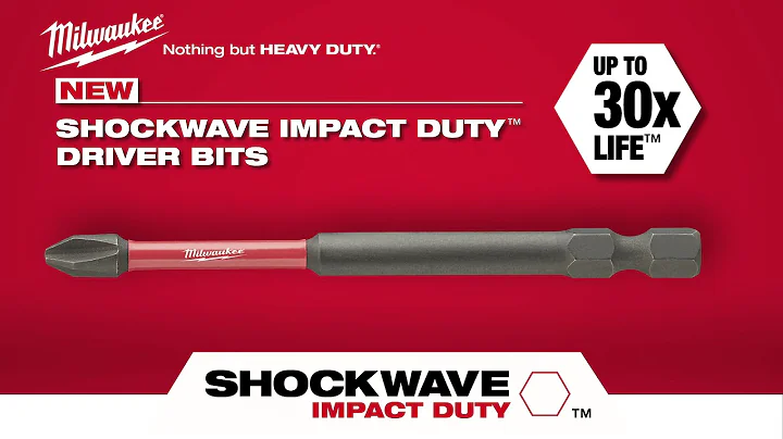 Milwaukee® Shockwave™ Impact Duty™ Next Generation Driver Bits