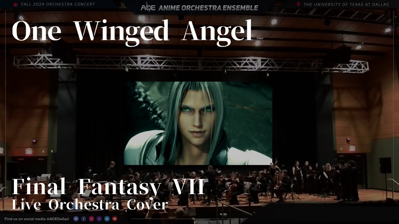 Final Fantasy VII - One Winged Angel 【Live Orchestra Cover】 - YouTube