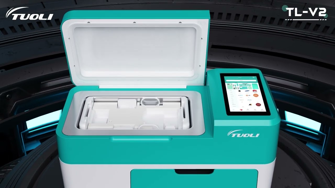 TUOLI TL-V2 2 in 1 Screen Protector Film Cutting And Automatic Laminating Machine 