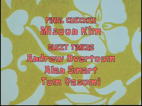 SpongeBob SquarePants Credits (UK)