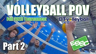 The Teams In This Tournament Were CRAZY! Volleyball POV | Episode 141