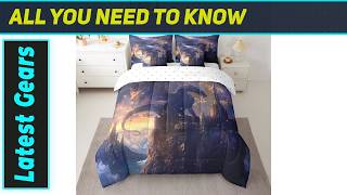 Feelyou Galaxy Dragon Comforter Set: AMAZING Kids Bedding!